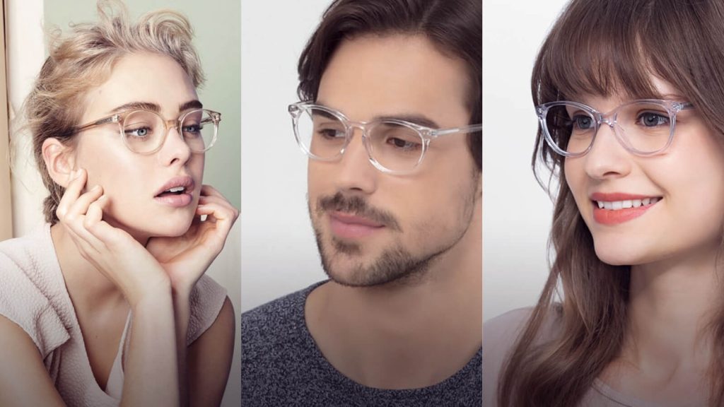 Crystal frames: Top Eyewear Trends for